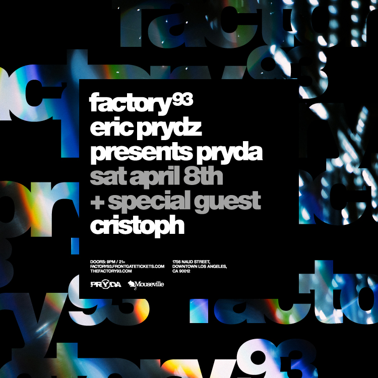 Eric Prydz presents Pryda <br />(Night 2)
