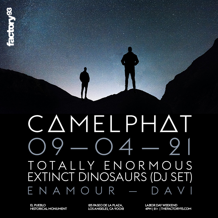 CamelPhat with Totally Enormous Extinct Dinosaurs