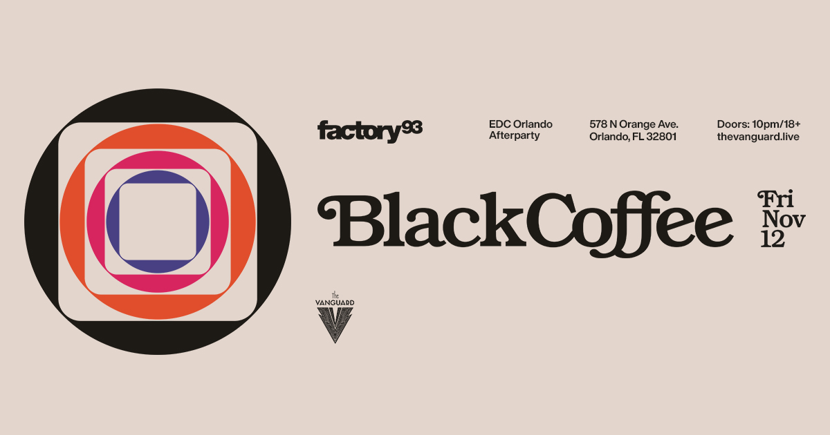 Factory 93 Black Coffee