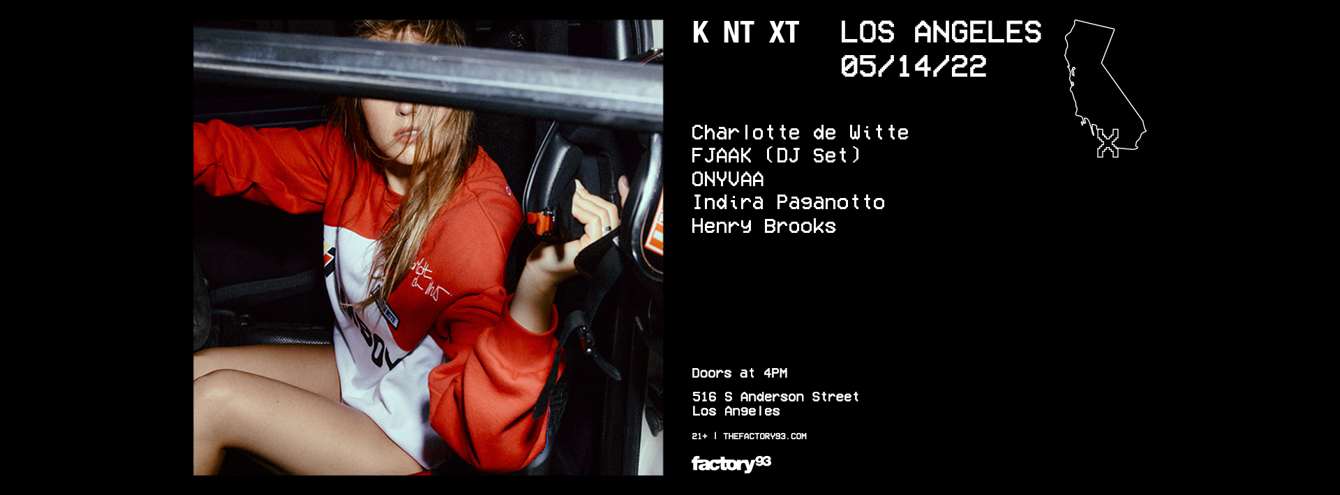 Charlotte de Witte presents KNTXT
