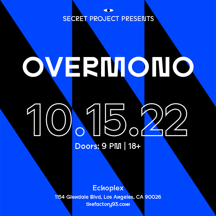 Secret Project presents Overmono