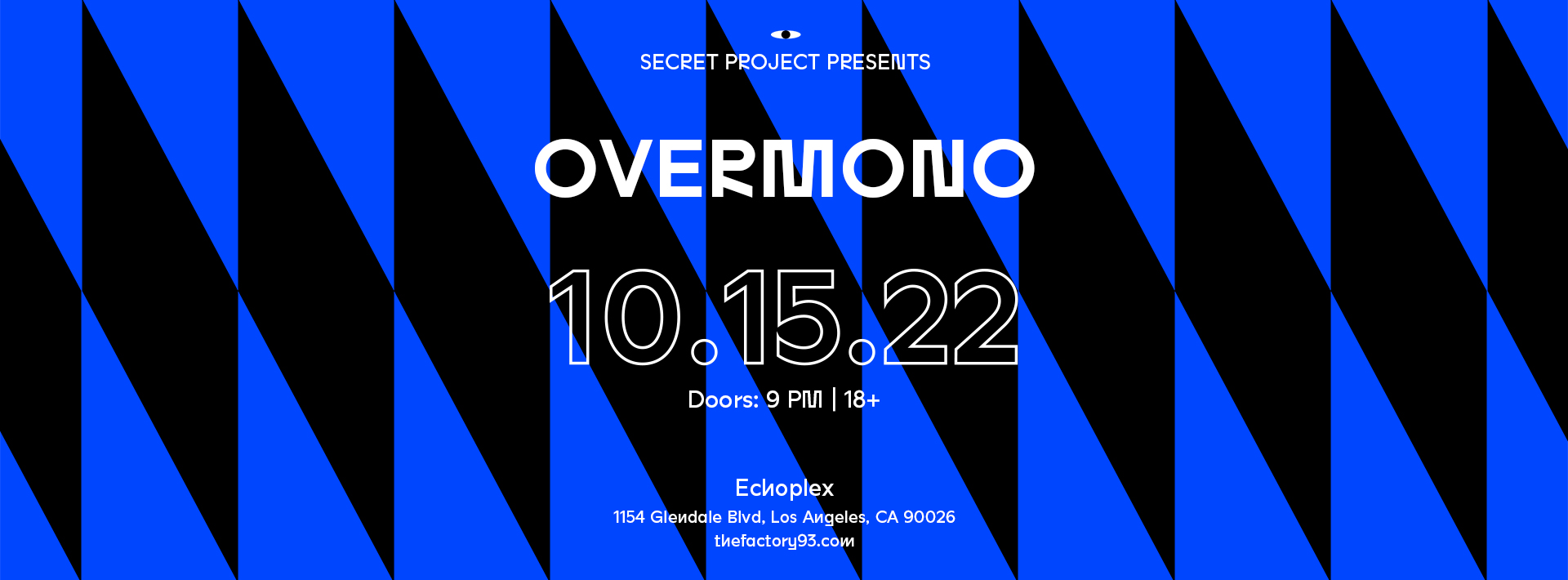 Secret Project presents Overmono