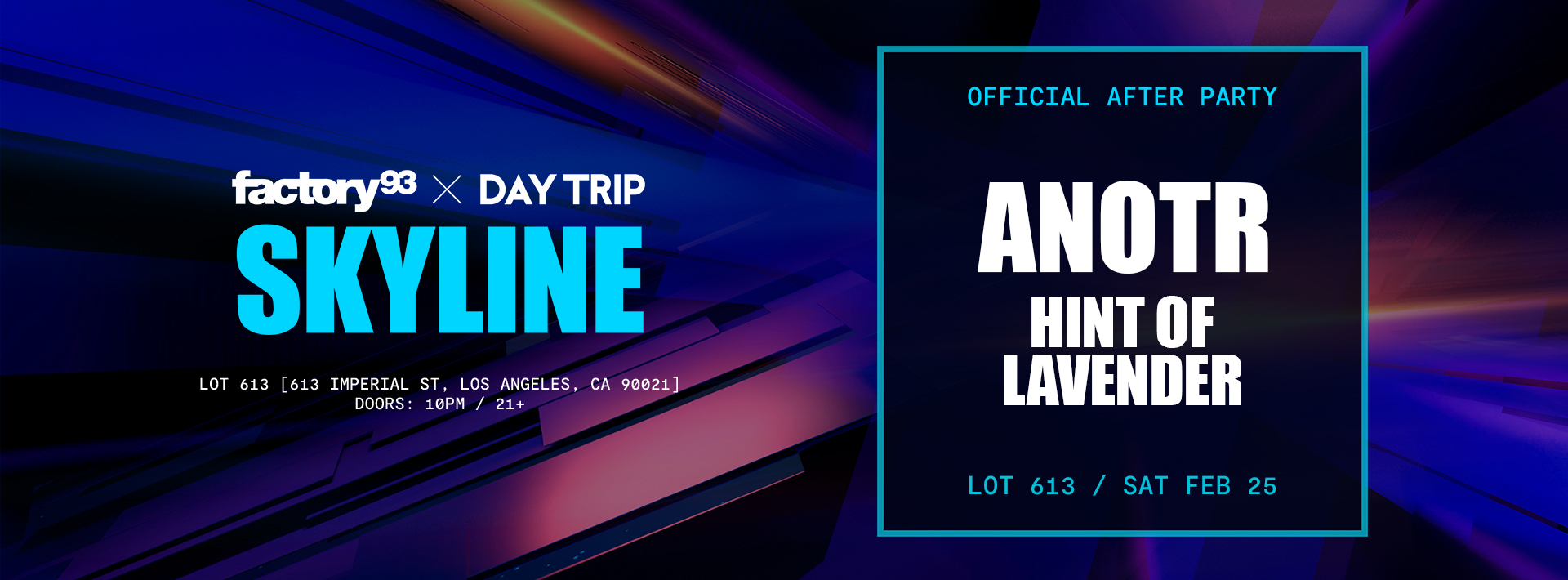 Skyline Afterparty: ANOTR