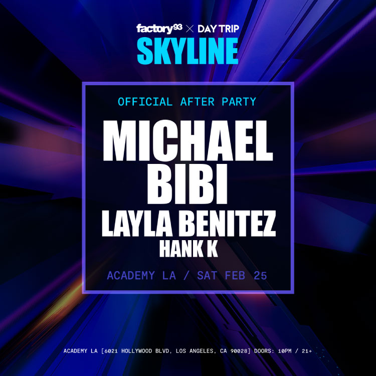 Skyline Afterparty: Michael Bibi
