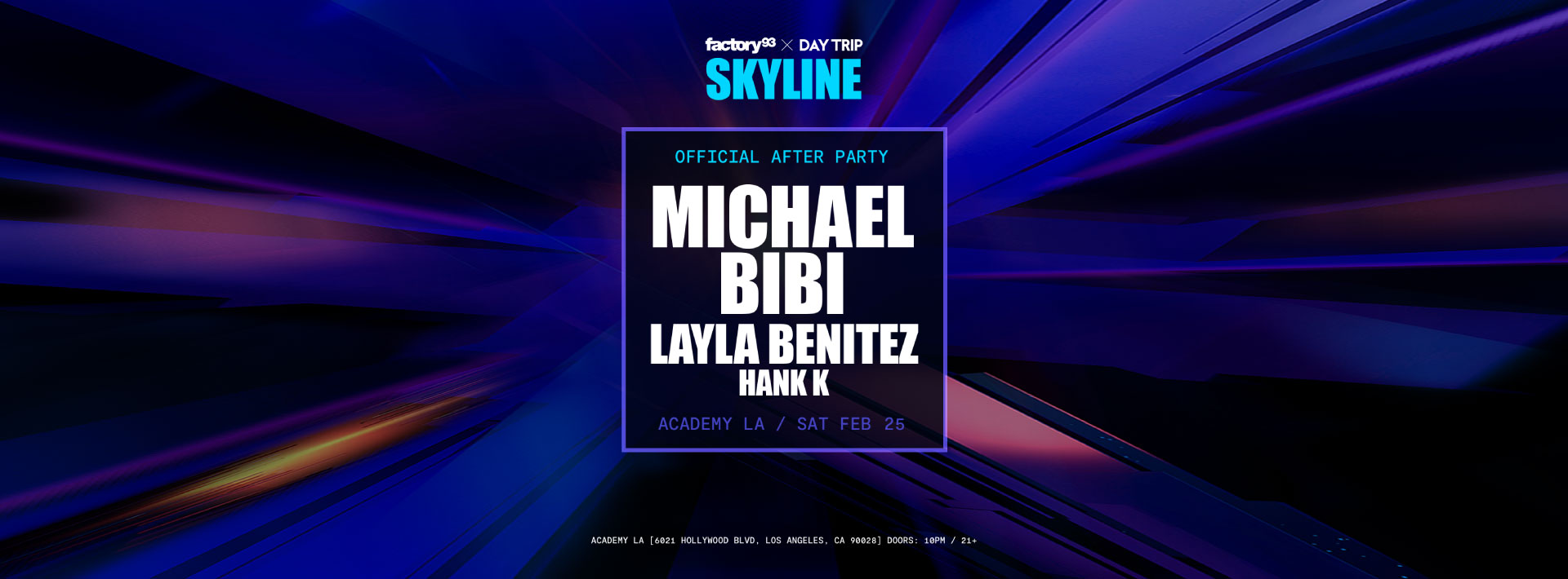 Skyline Afterparty: Michael Bibi