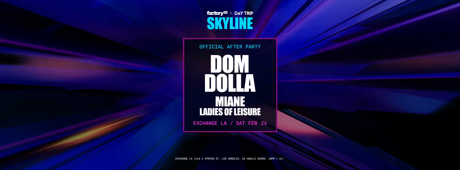 Skyline Afterparty: Dom Dolla