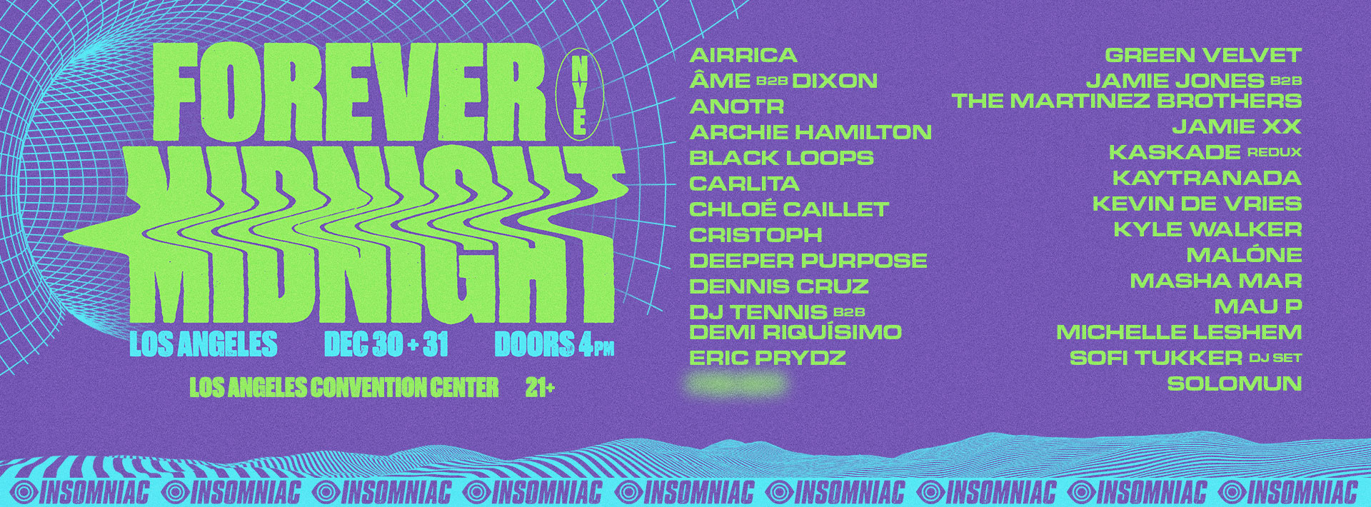 Forever Midnight NYE: Los Angeles