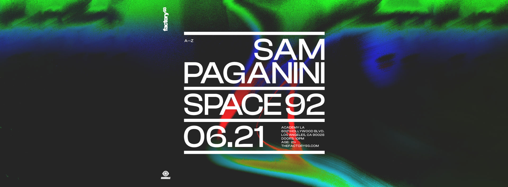 Sam Paganini and Space 92