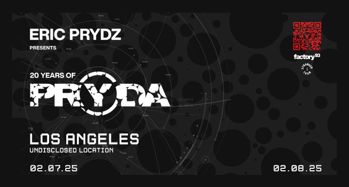 Eric Prydz presents 20 Years of Pryda – Night 1