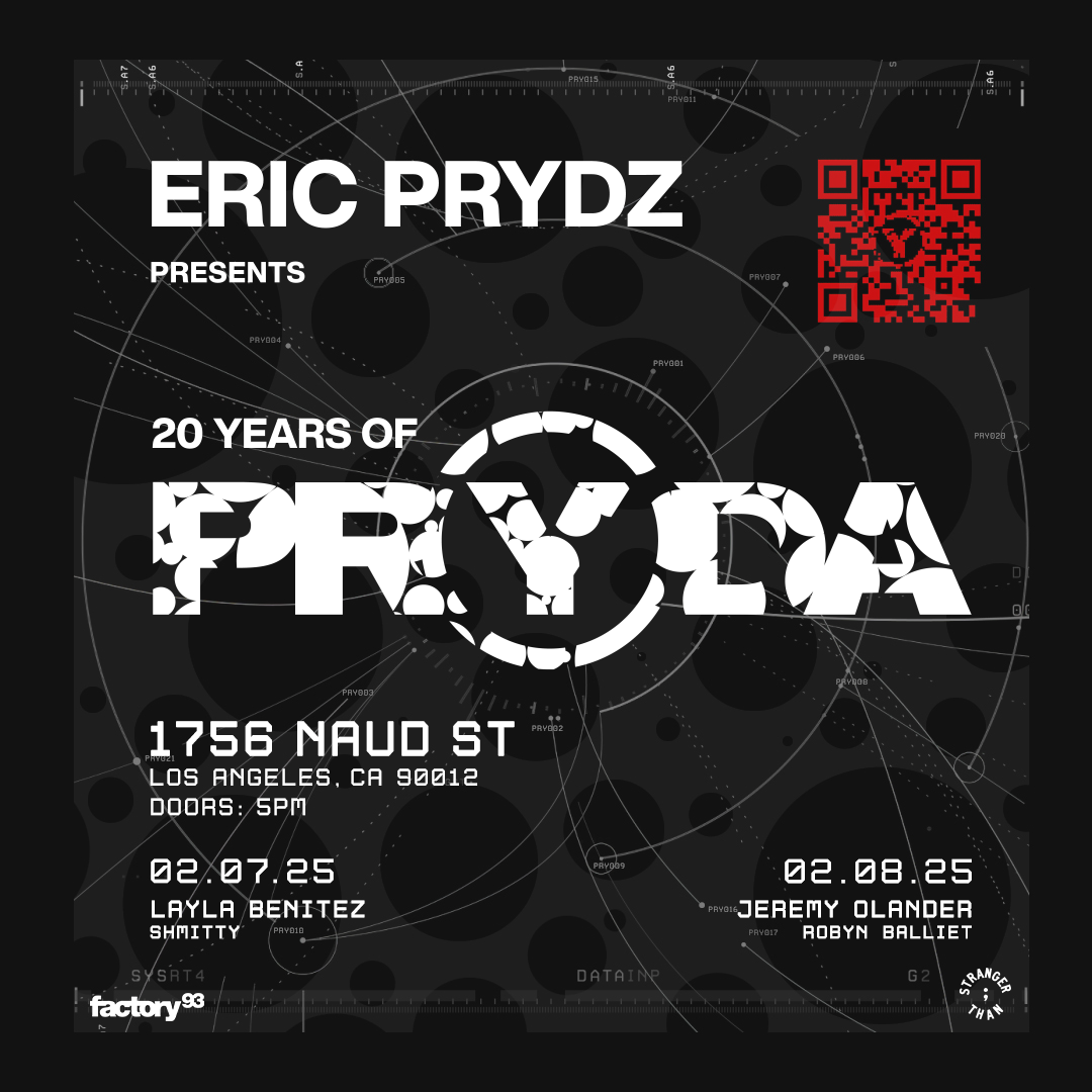 Eric Prydz presents 20 Years of Pryda – Night 1