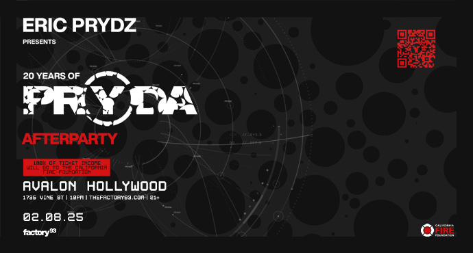 Eric Prydz presents 20 Years of Pryda – Official Afterparty