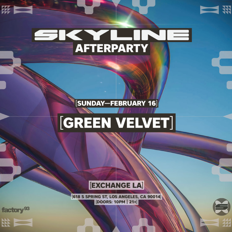 Skyline Festival Afterparty: Green Velvet